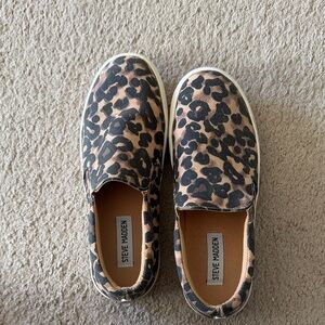Steve Madden Leopard Print Sneakers